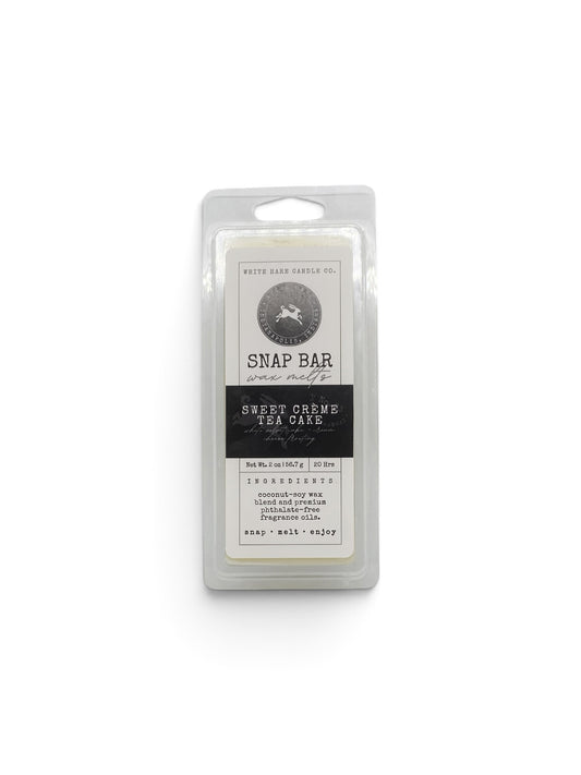 Wax Melt Snap Bar—Sweet Crème Tea Cake