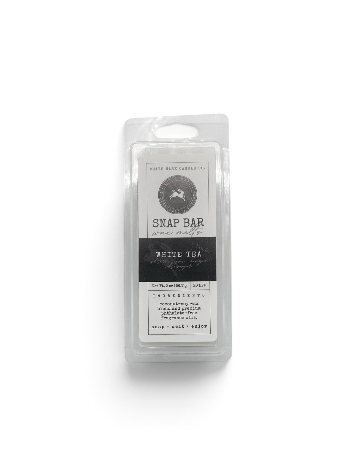 Wax Melt Snap Bar—White Tea
