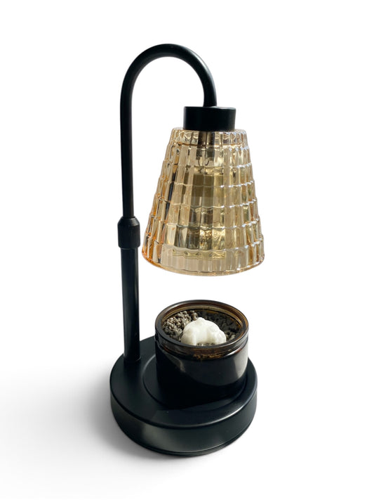 Candle Warming Lamp + Down the Rabbit Hole Wickless Candle Bundle