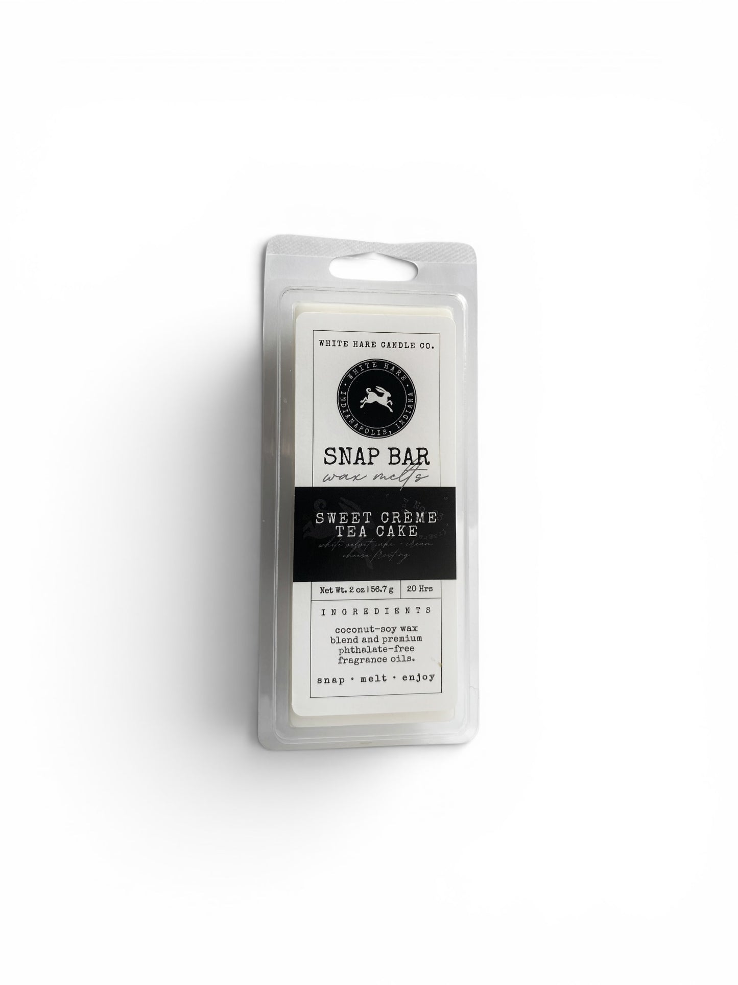 Wax Melt Snap Bar—Sweet Crème Tea Cake