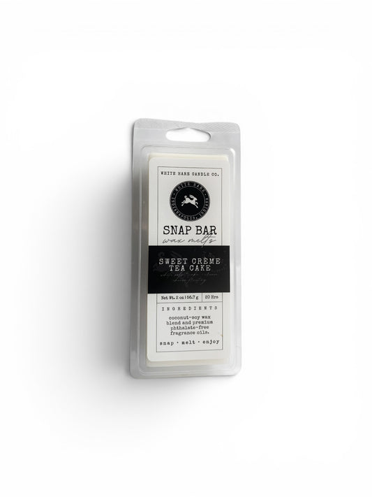 Wax Melt Snap Bar—Sweet Crème Tea Cake